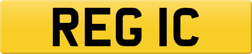 REG 1C private number plate